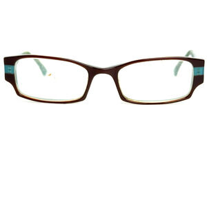 Prodesign Denmark Eyeglasses Frames Brown‎ Blue Full Rim H19959